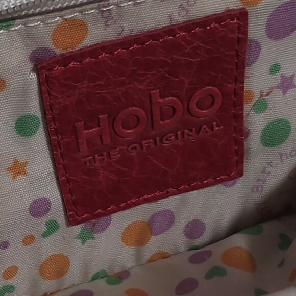 HOBO Lauren 10th Birthday Magnetic Fold & Ball Clasp Close Wallet - Orange - Picture 4 of 7